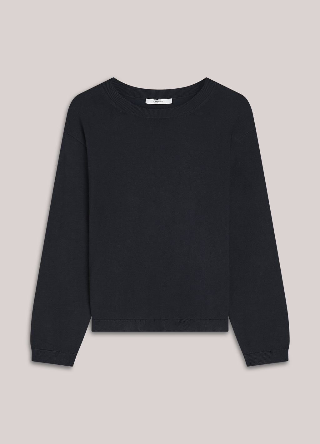Boxy basic sweater