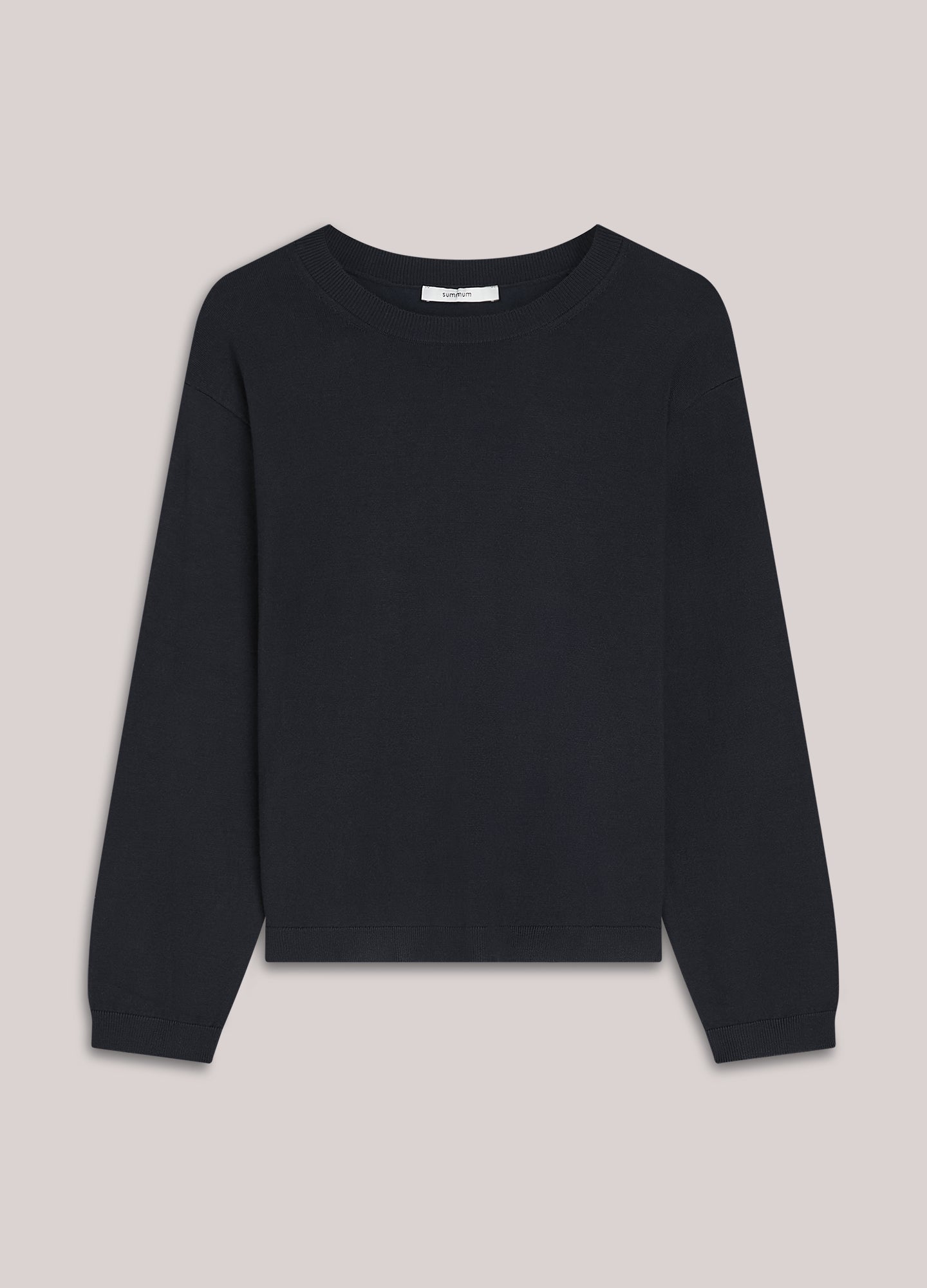 Boxy basic sweater