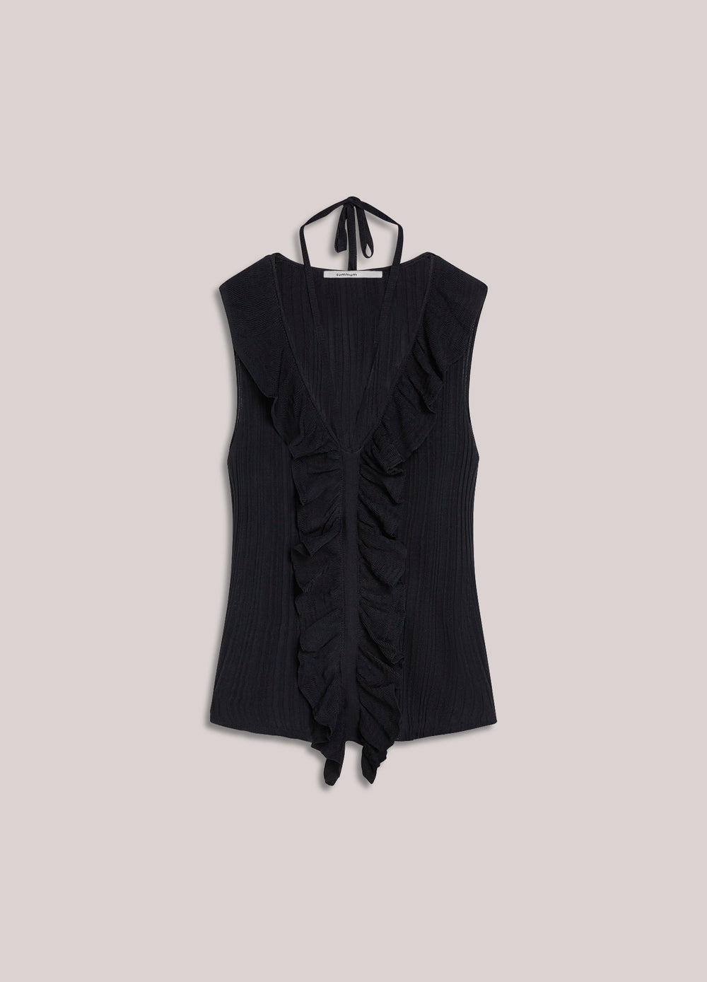 Feminine gebreide top