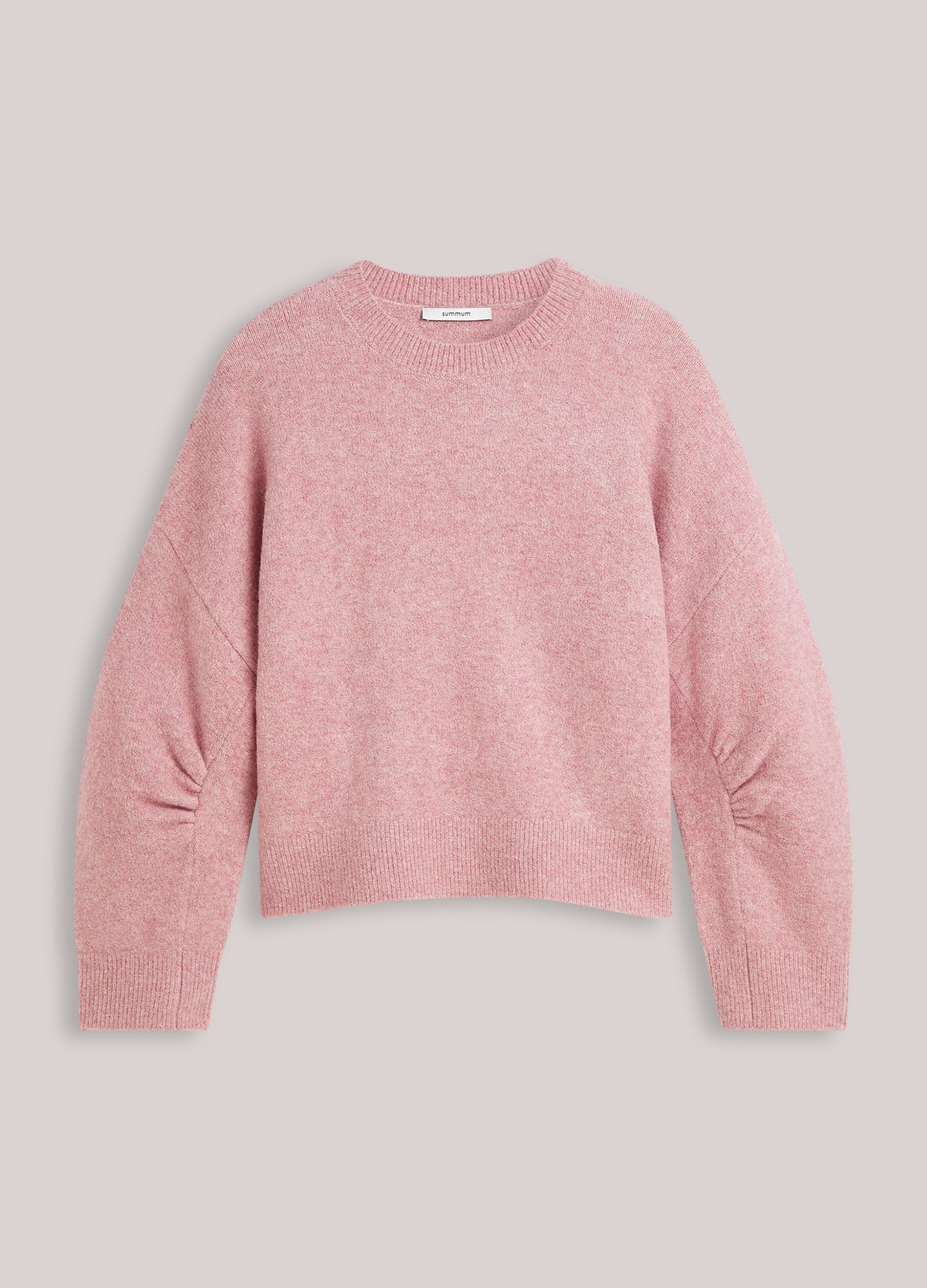 Pull boxy à manches structurées