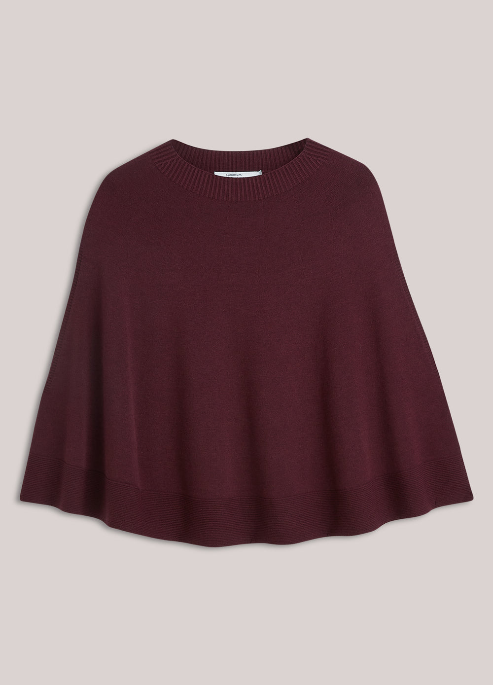 Pull cape sans manches