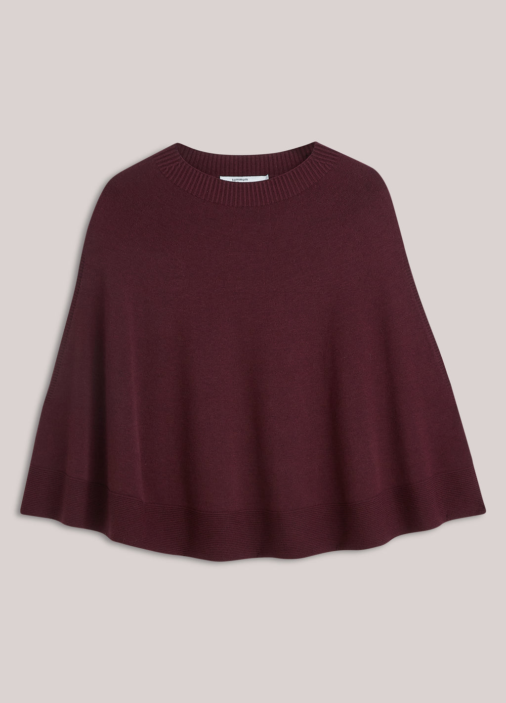 Pull cape sans manches