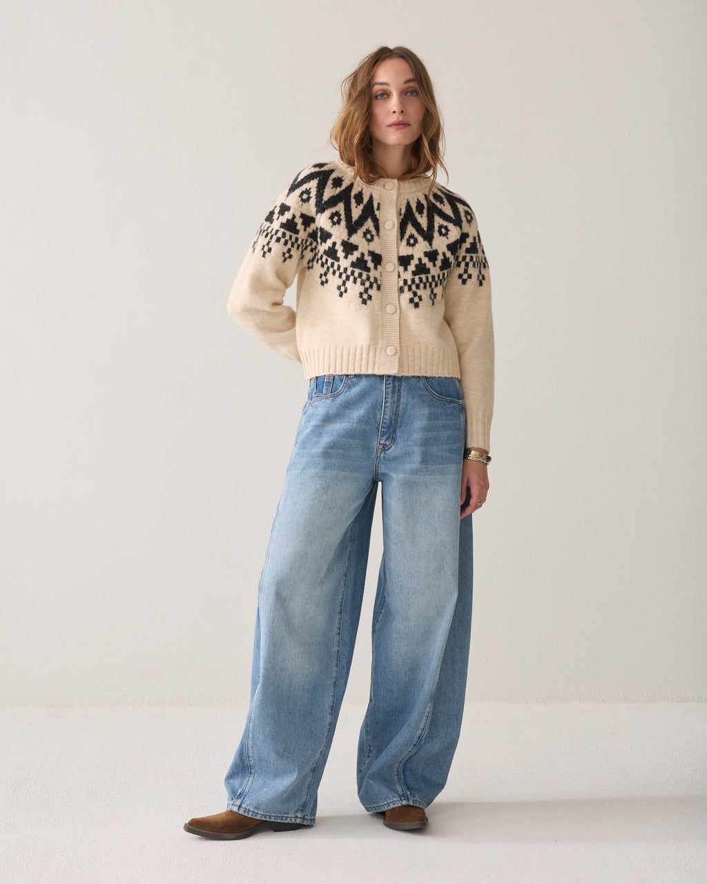Fair Isle-gebreid vest
