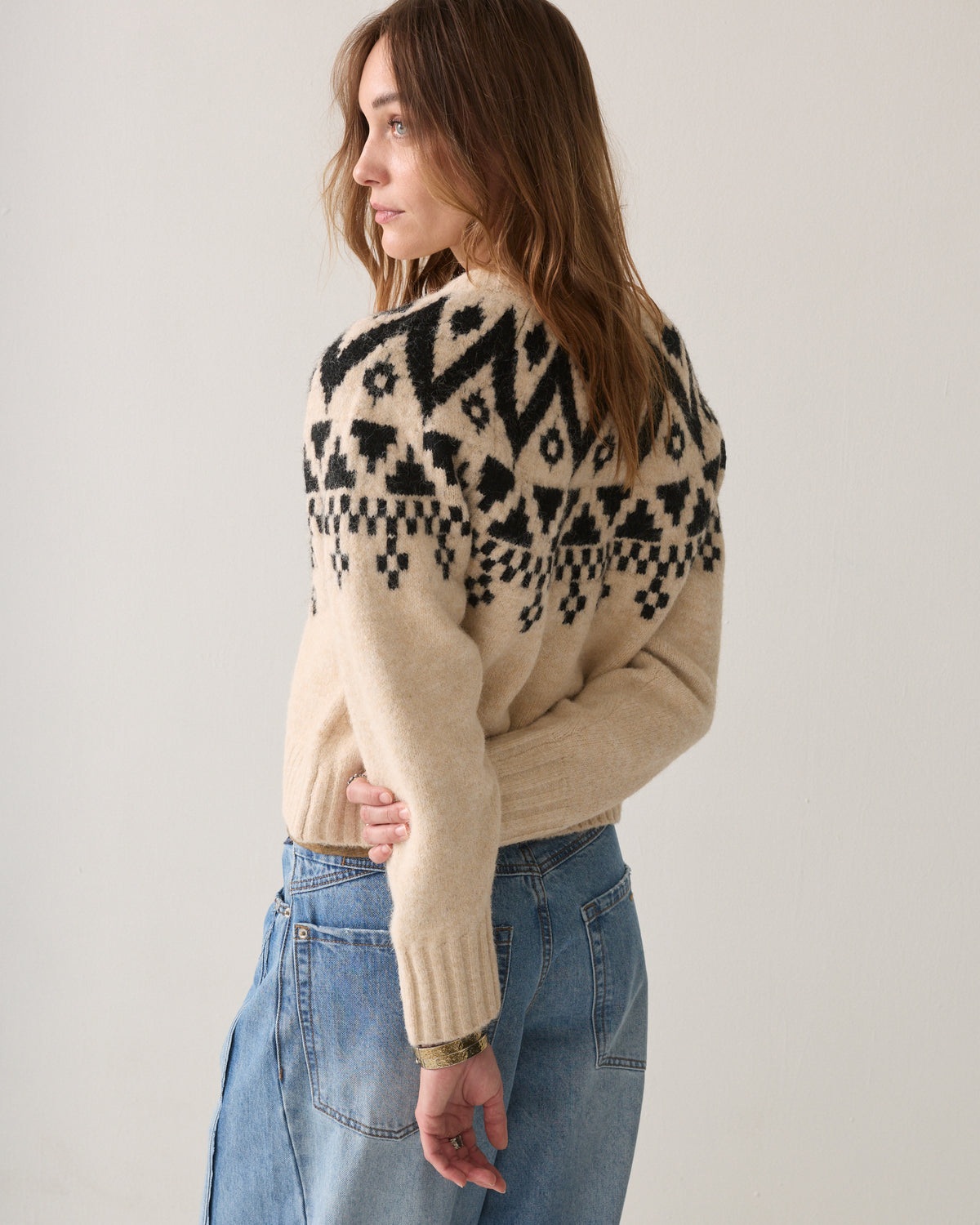 Fair Isle-gebreid vest