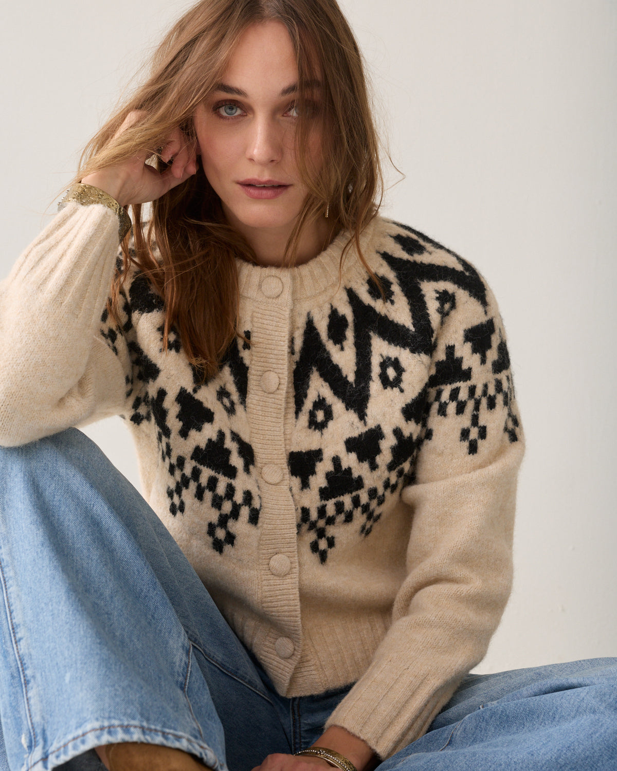 Fair Isle-gebreid vest