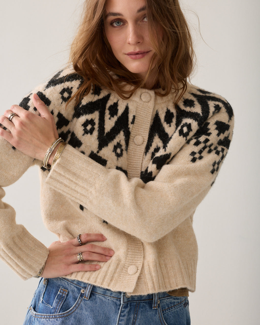Fair Isle-gebreid vest
