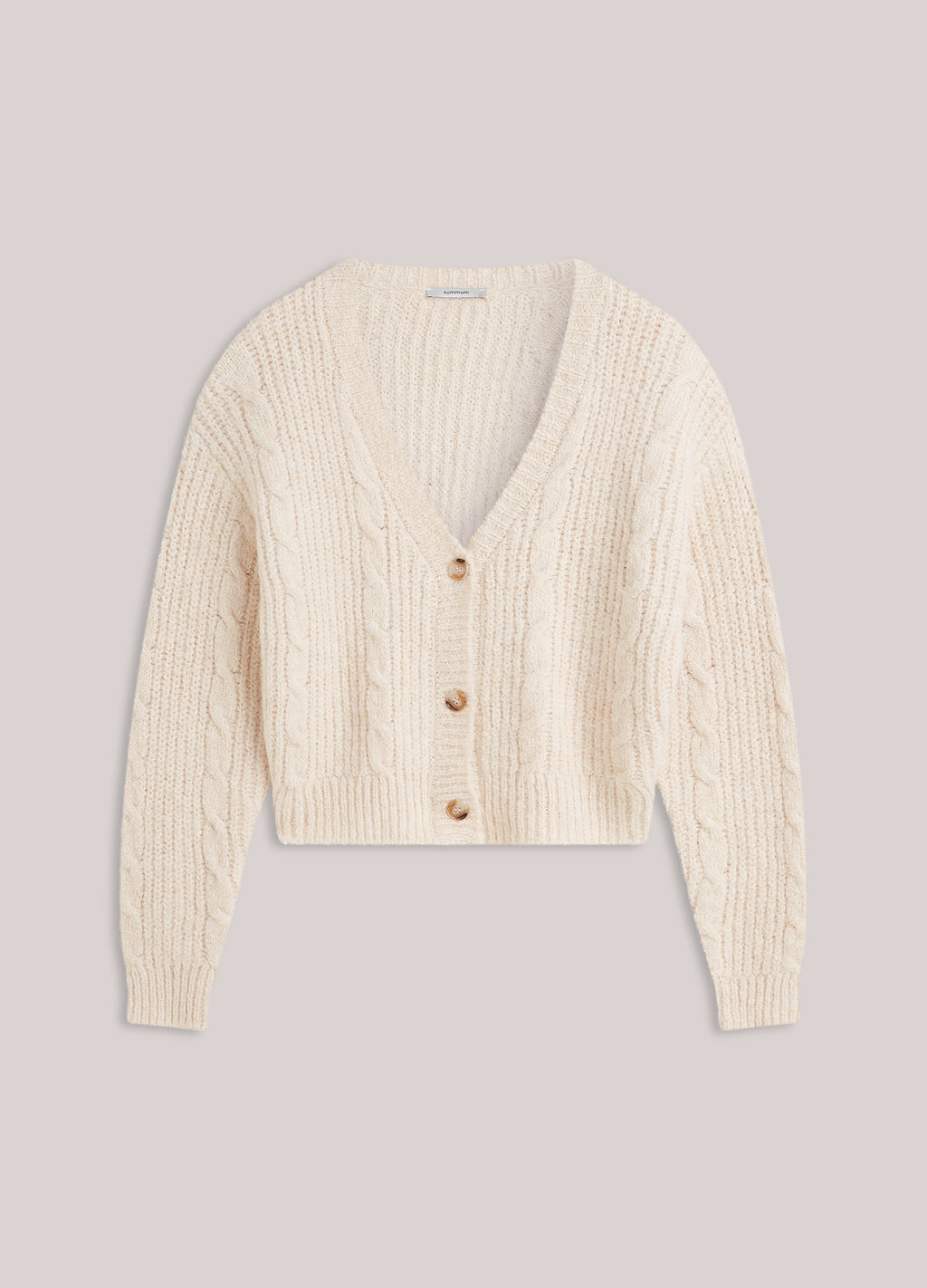 V-neck cardigan