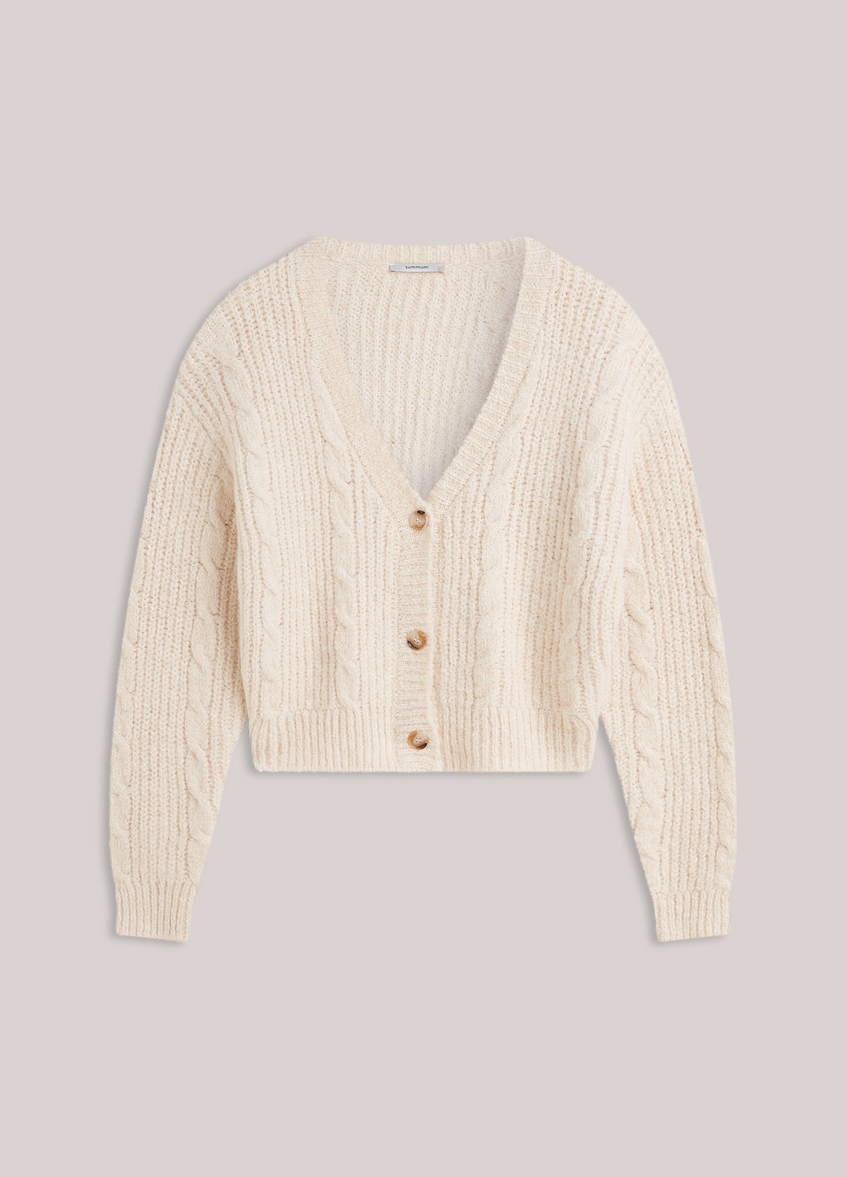 V-neck cardigan