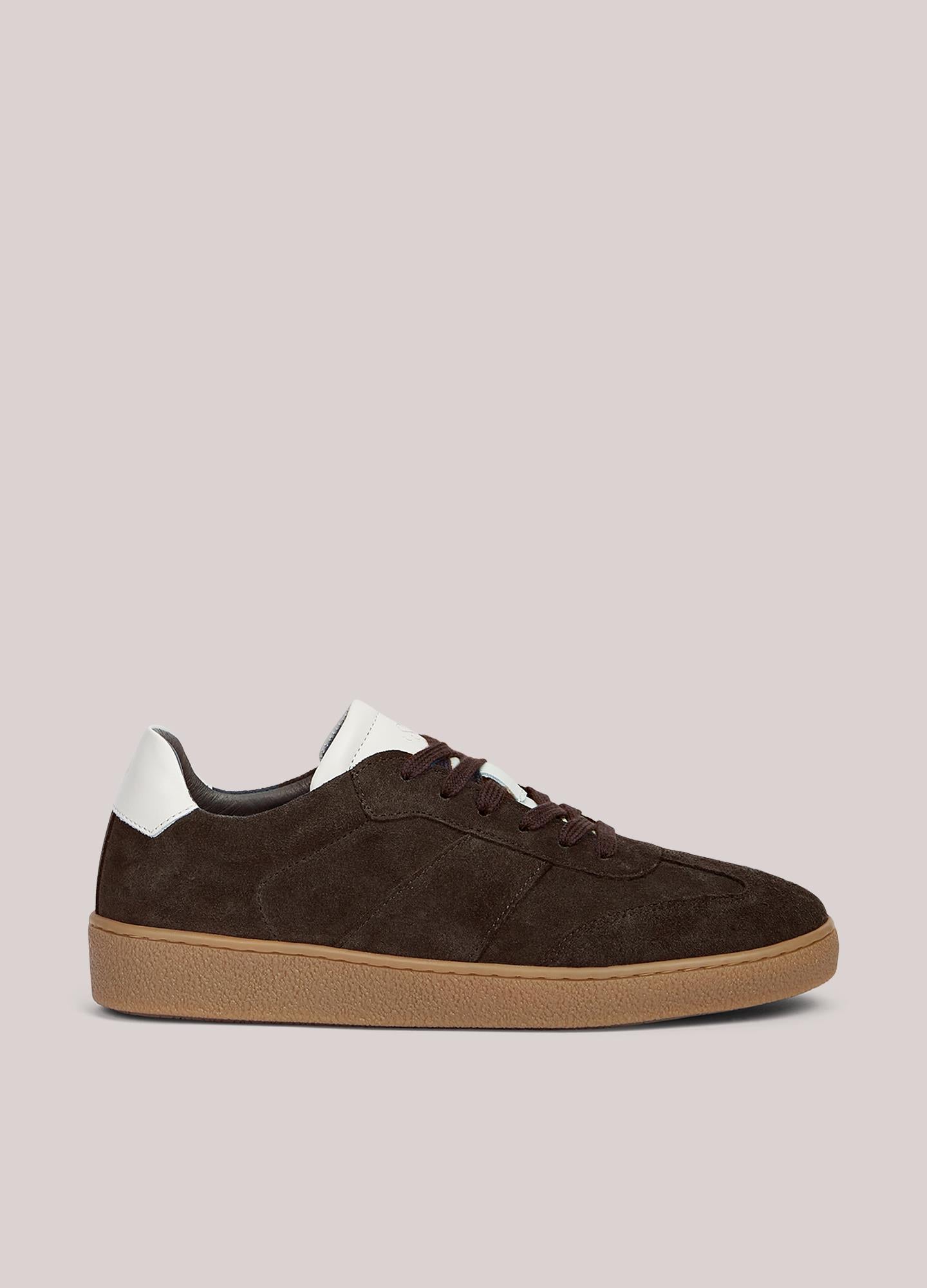 Sneaker en suède