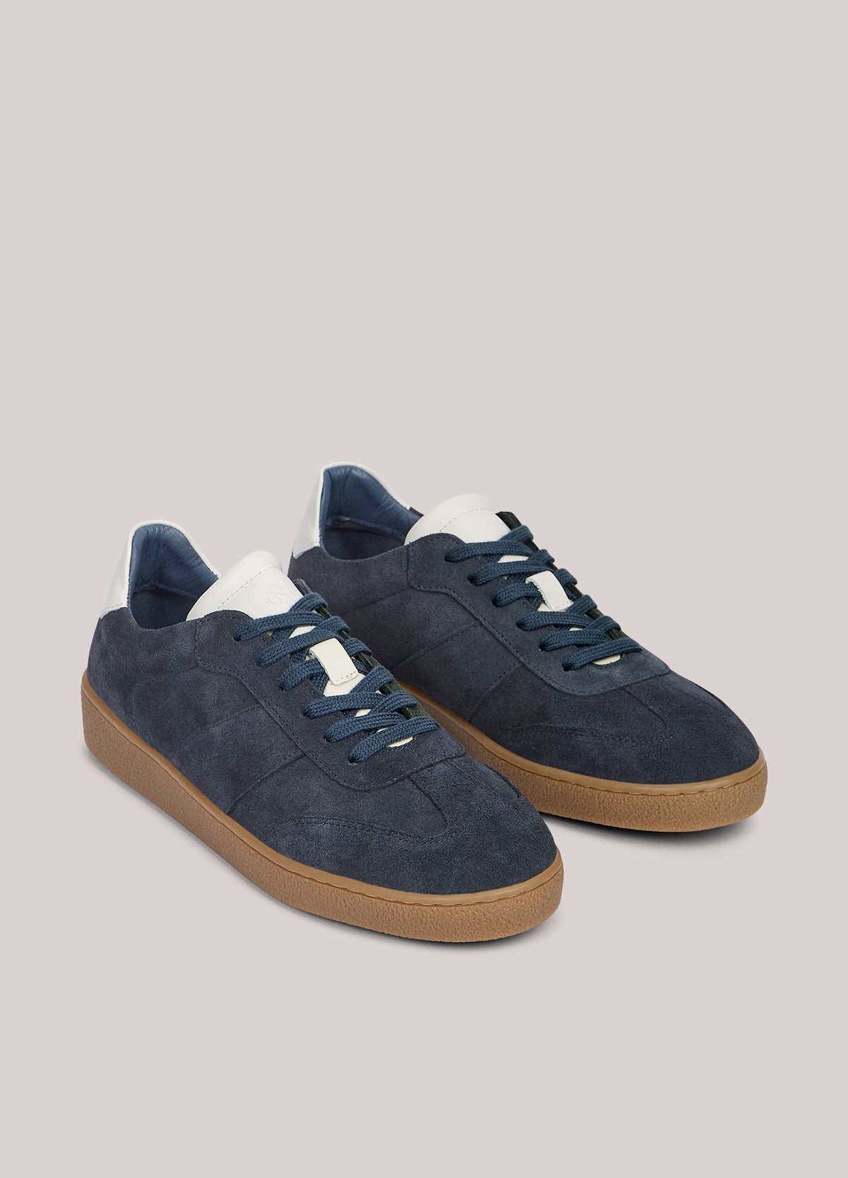 Suede trainers