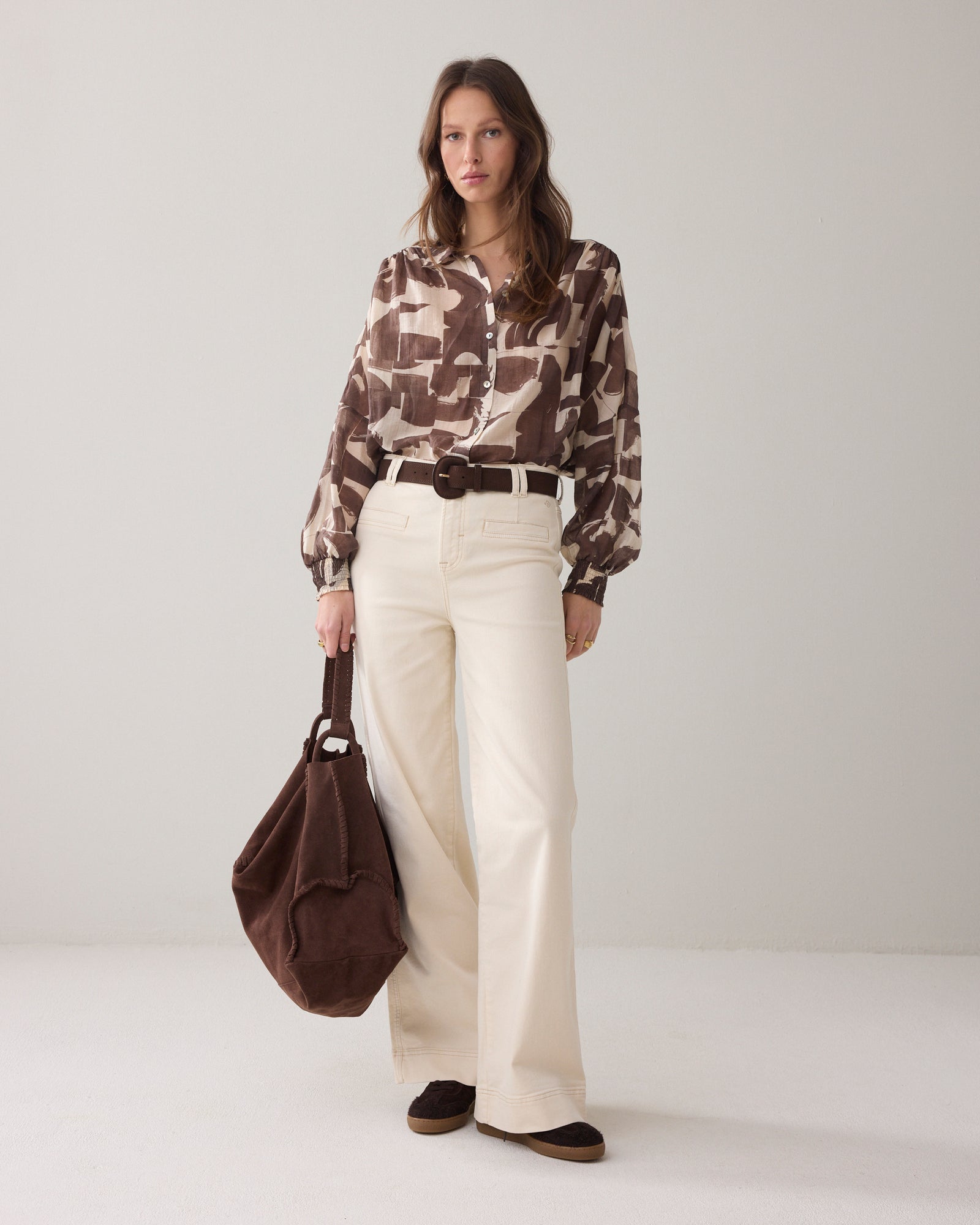 Suède sac bag