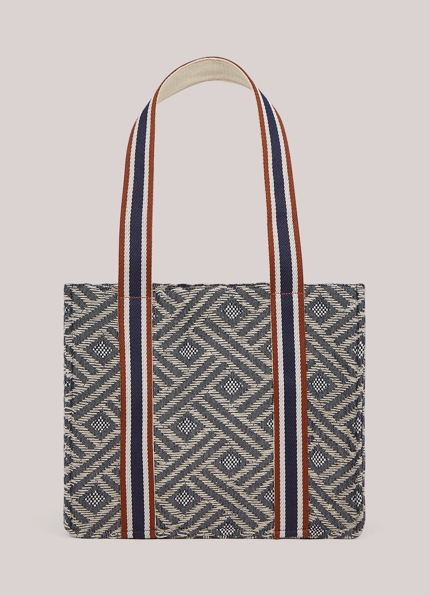 Sac fourre-tout en jacquard