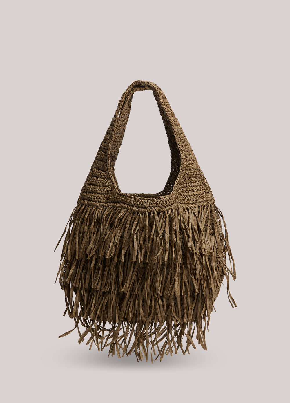 Sac à main en raphia