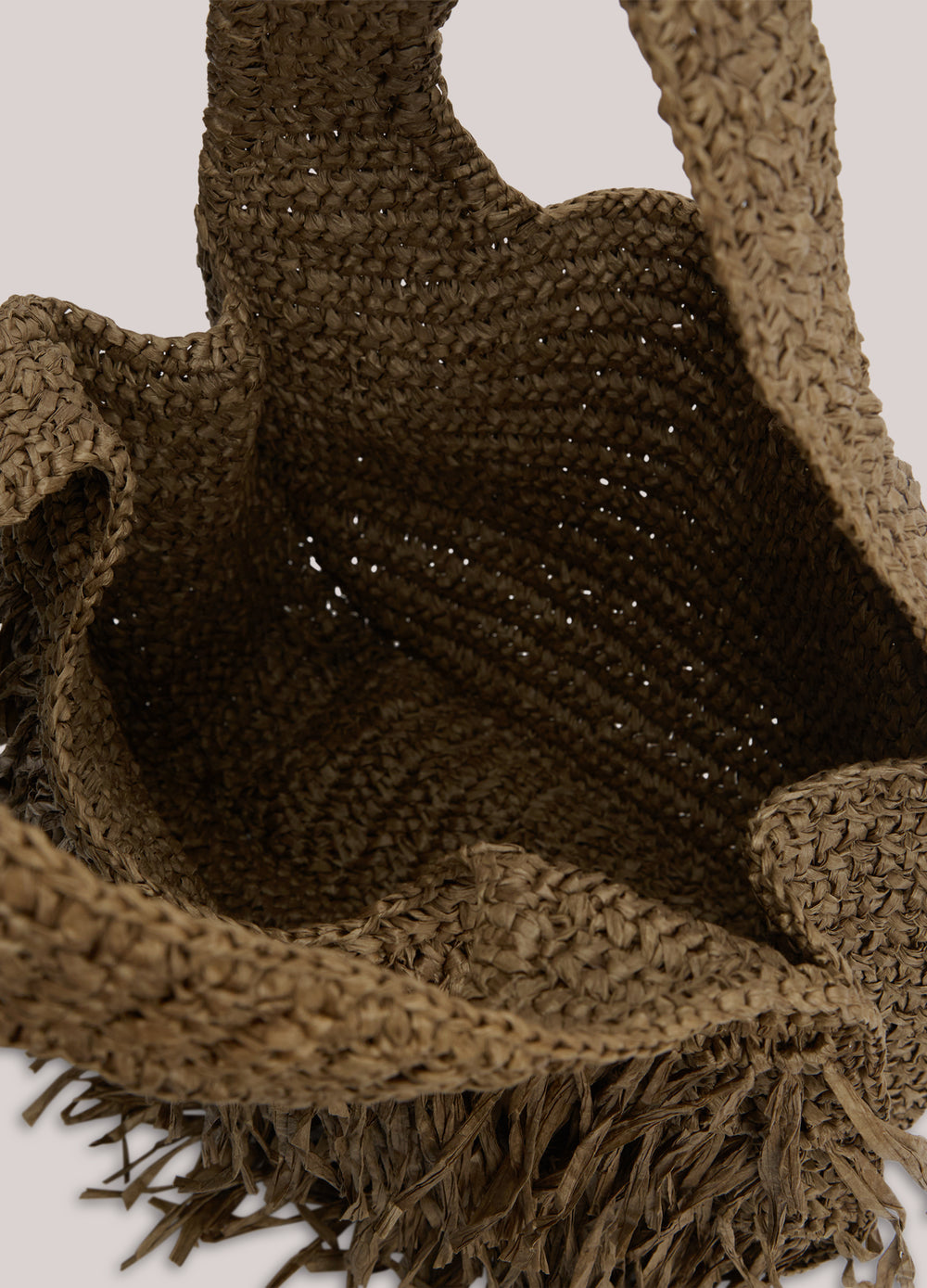 Sac à main en raphia