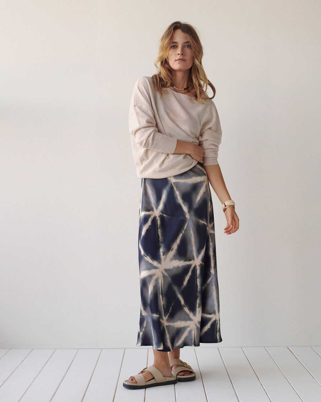 Sandales en daim avec boucle