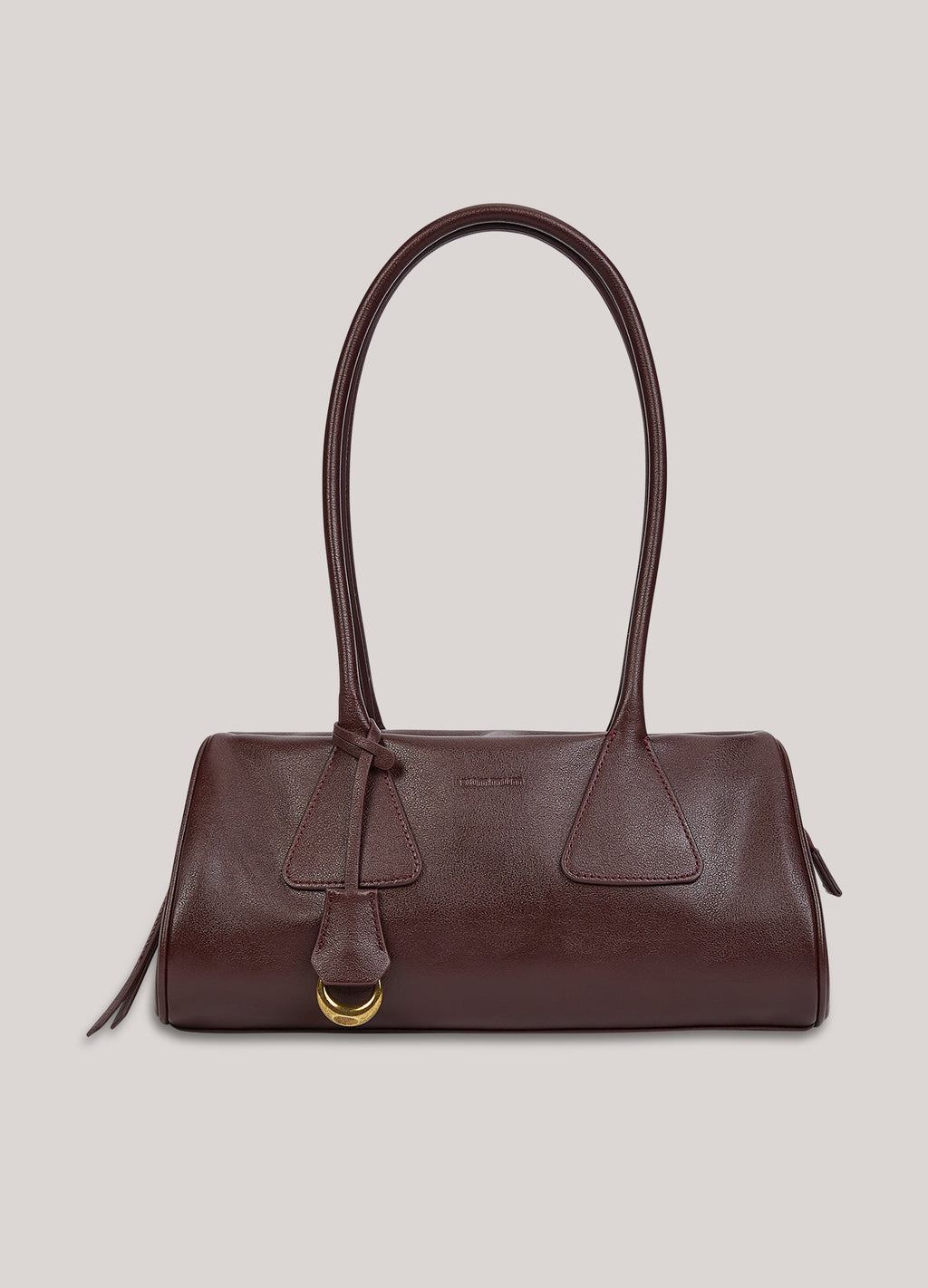 Sac de bowling en cuir rétro
