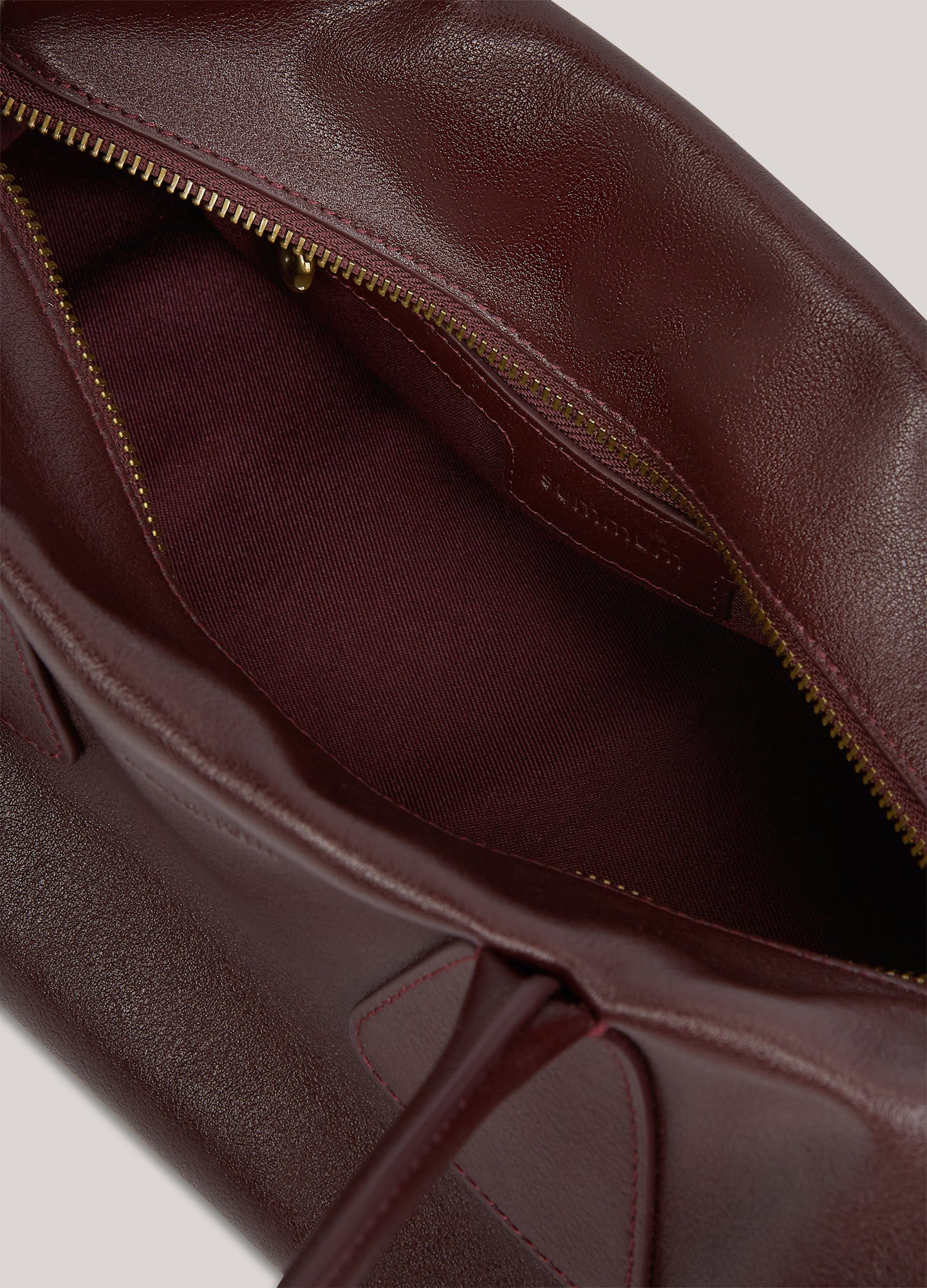 Sac de bowling en cuir rétro