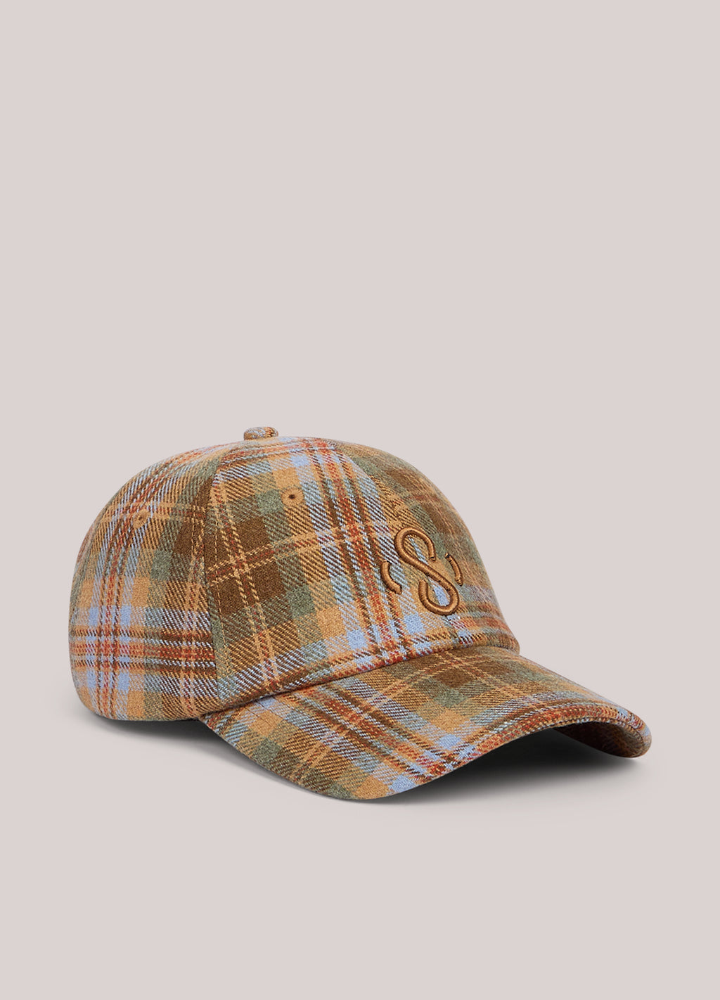 Cap met lurex logo