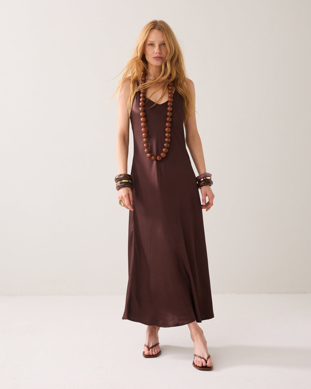 Collier en bois