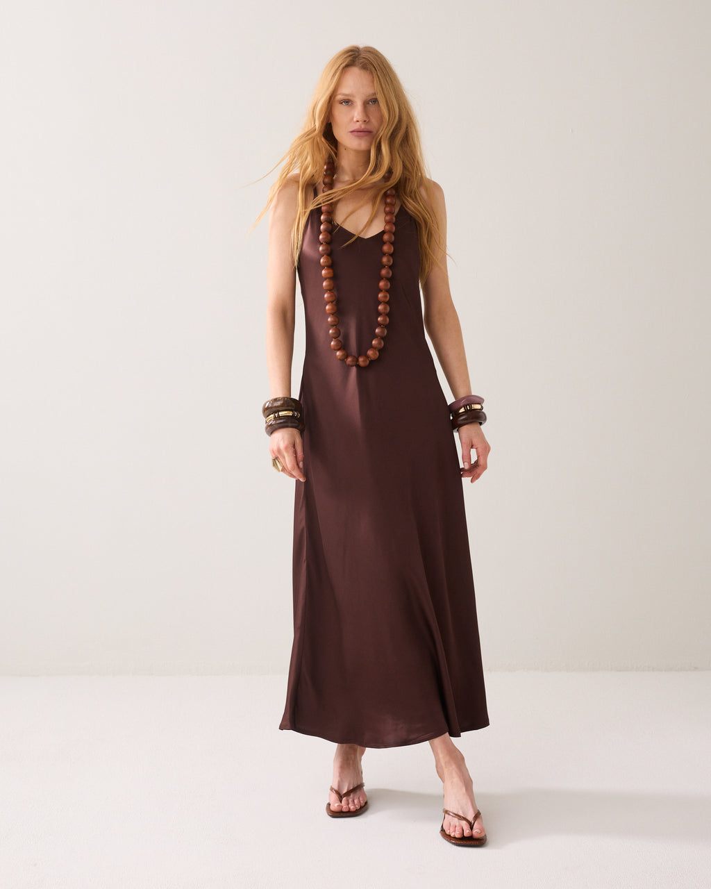 Collier en bois