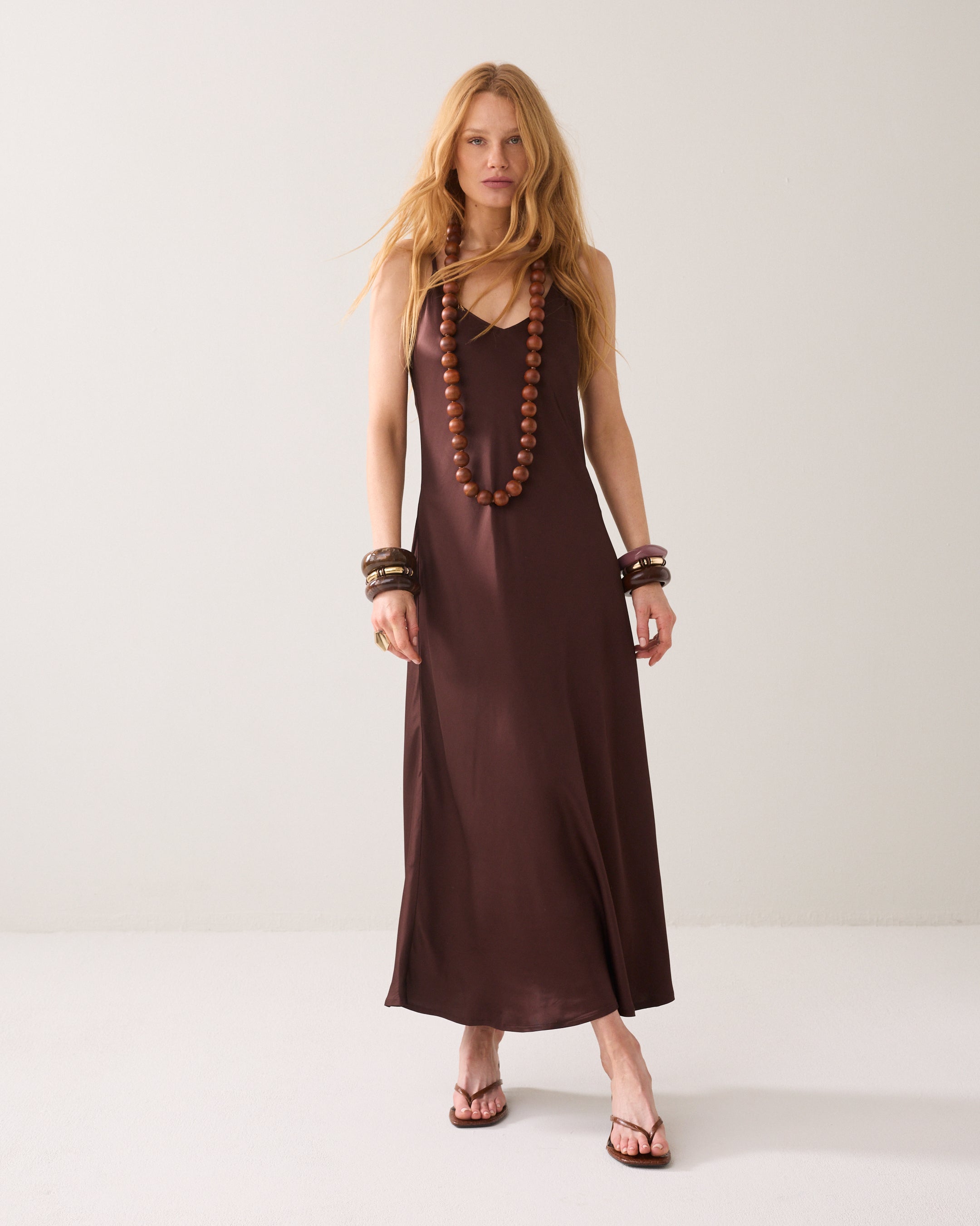 Collier en bois