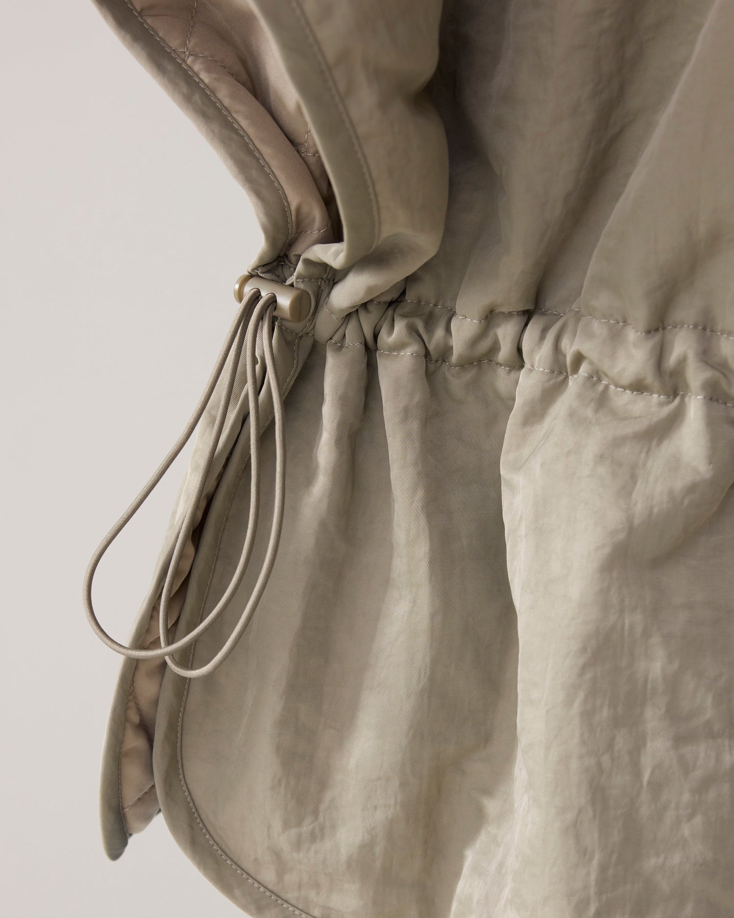 Embroidered gilet with embroidery