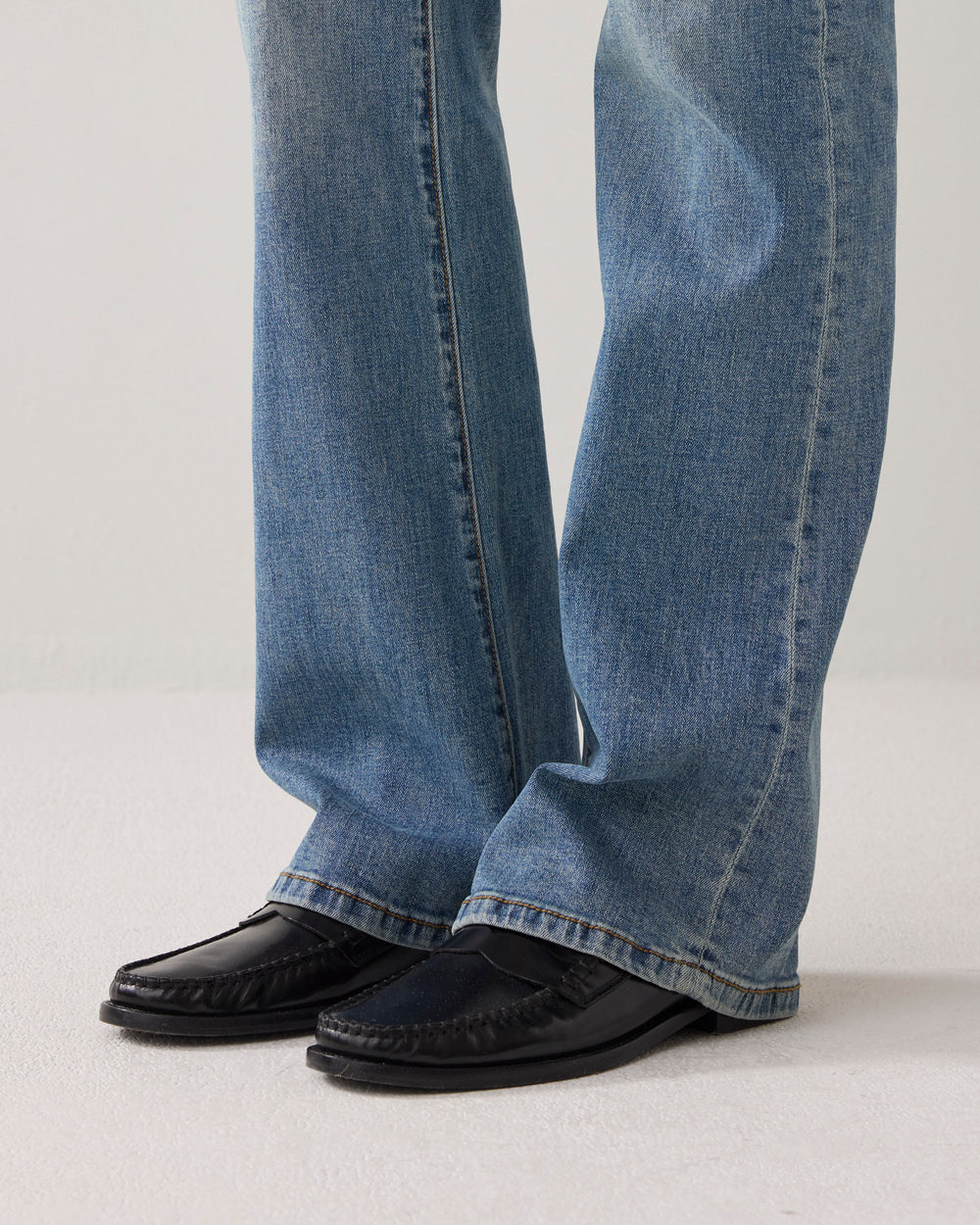 Flared Blue Daze denim