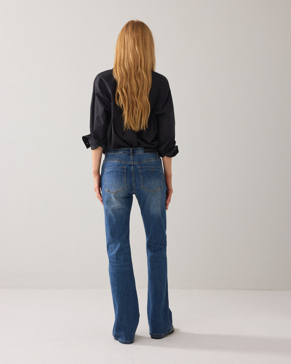 Flared Blue Daze denim