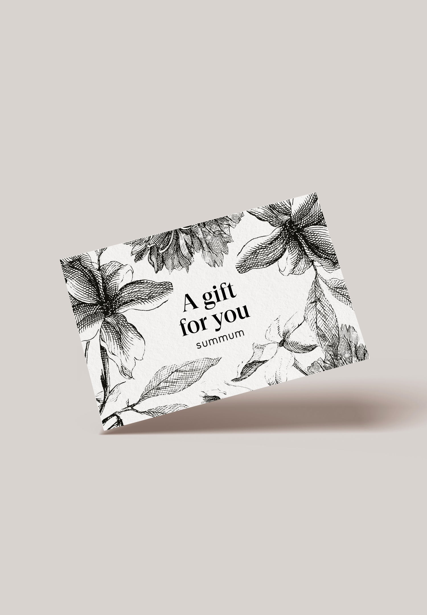 Digitale Geschenkkarte