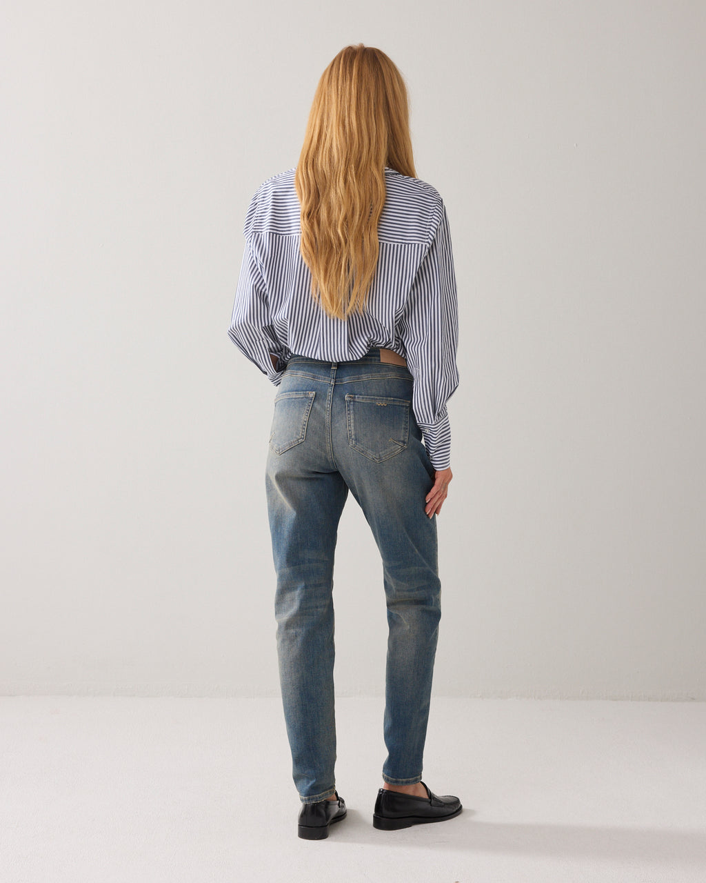 Blue Daze denim tapered jeans