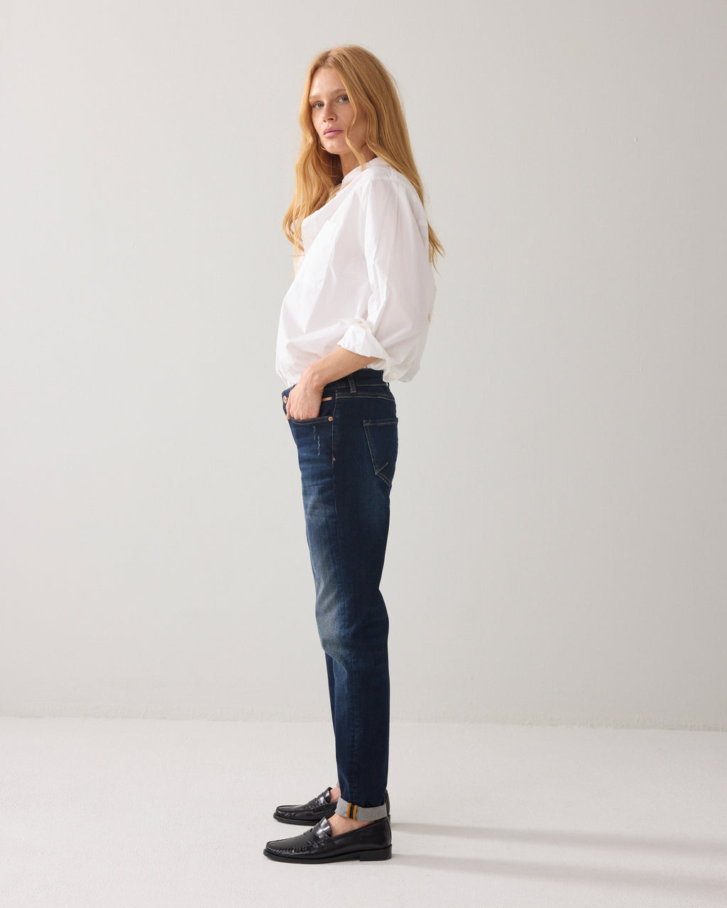 Blue Daze denim tapered jeans