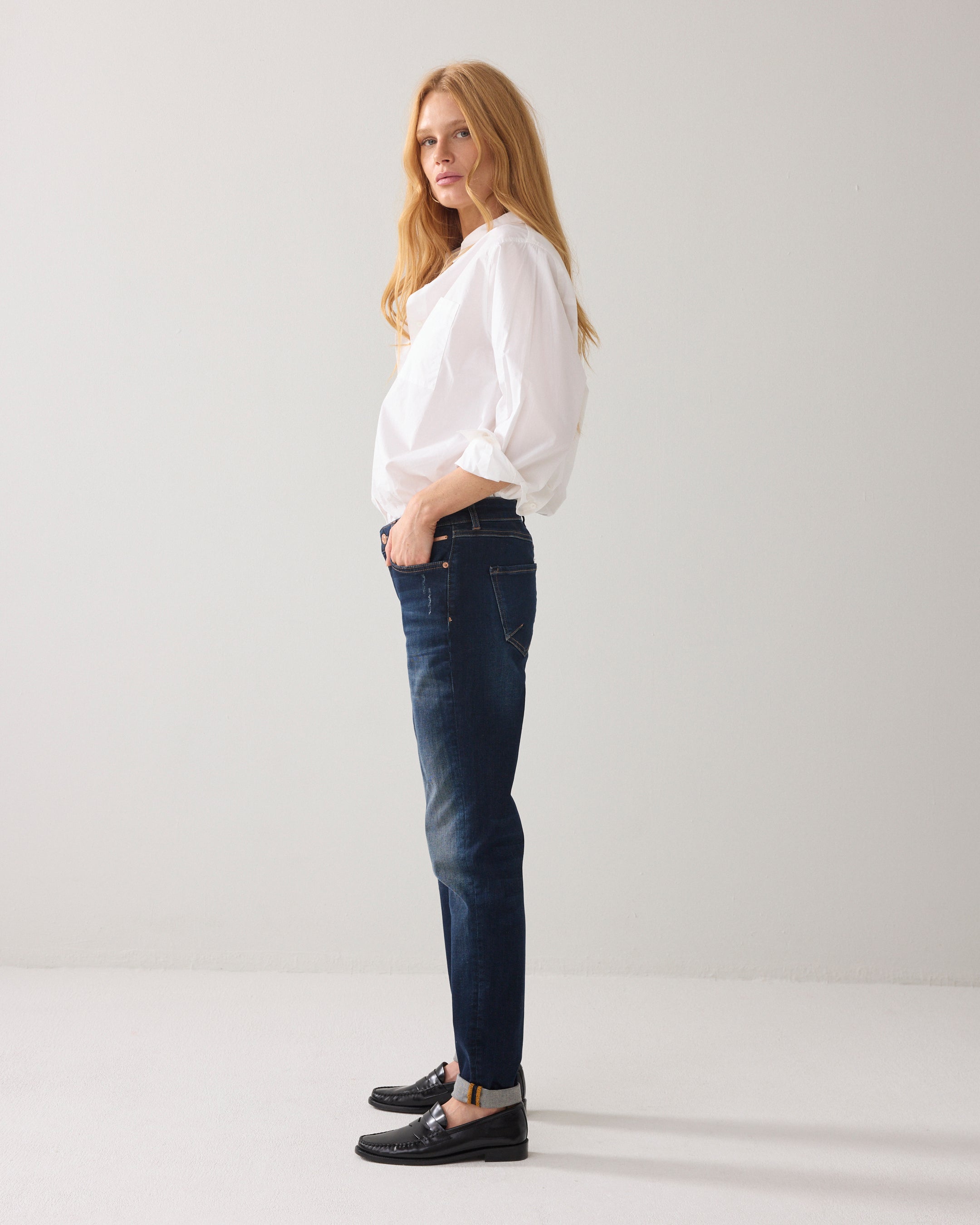 Blue Daze denim tapered jeans